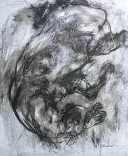 01-99518_oil-coal-canvas_120x100_2000_2018_Pferd-fallend